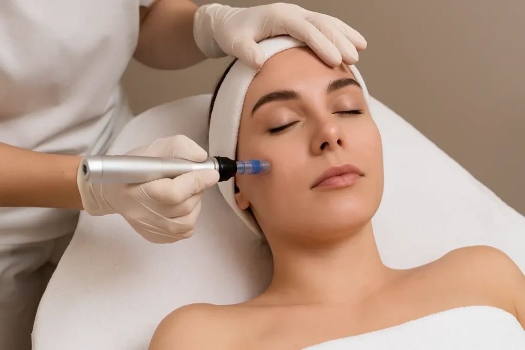 Preparing for Microneedling